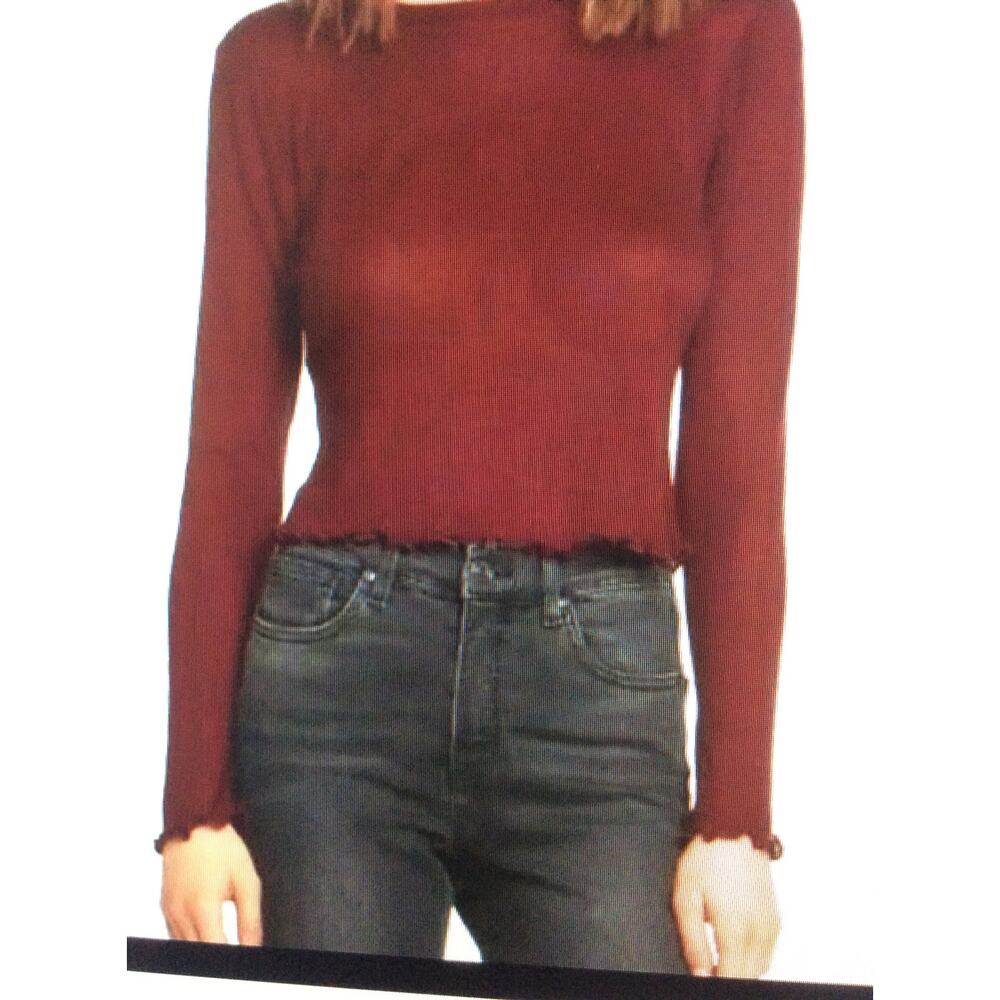 NWT willow & clay small crop in sangria